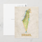 MAP BRIEFKAARTEN & Israel (Voorkant / Achterkant)