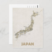 MAP BRIEFKAARTEN & Japan (Voorkant / Achterkant)