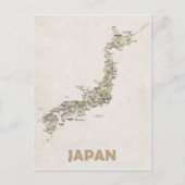 MAP BRIEFKAARTEN & Japan (Voorkant)
