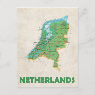 MAP BRIEFKAARTEN & Nederland