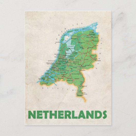 MAP BRIEFKAARTEN & Nederland (Voorkant)