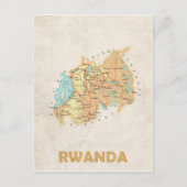 MAP BRIEFKAARTEN & Rwanda (Voorkant)
