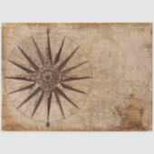 Map Compass tissuepapier (Voorkant)