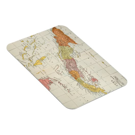 MAP: CUBA, 1900 MAGNEET (Rechterzijde)