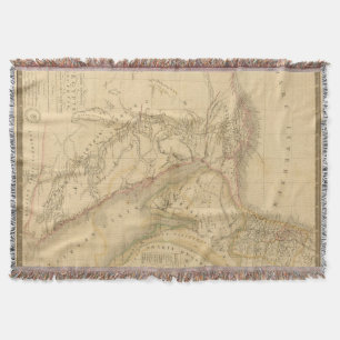 Map Egypte, Palestina en Arabië Deken