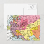 MAP: EXPANSION OF RUSSIA BRIEFKAART (Voorkant / Achterkant)