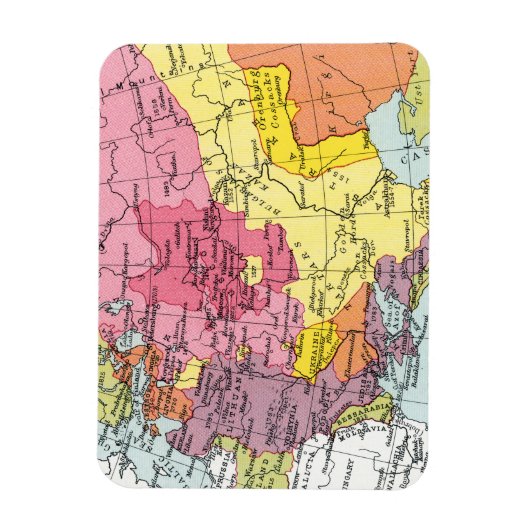 MAP: EXPANSION OF RUSSIA MAGNEET (Verticaal)