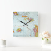 Map: Hawaii, 1905 Vierkante Klok (Huis)