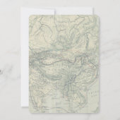  Map Hot Air Ballon Boy Baby shower Kaart (Achterkant)