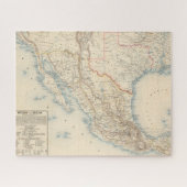 Map Mexico en Texas Legpuzzel (Horizontaal)