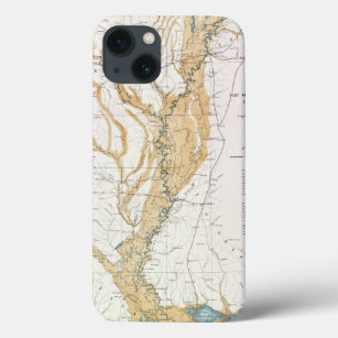 MAP: MISSISSIPPI RIVER, 1861 Case-Mate iPhone CASE