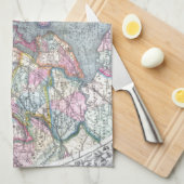 Map New York City Theedoek (Quarter Fold)