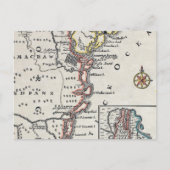 Map: North America, C1700 Briefkaart (Voorkant)