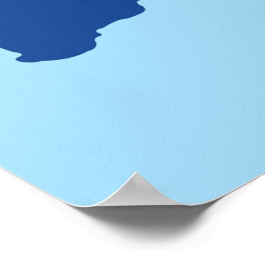 Map Of Australia Poster (Hoek)