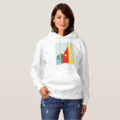 Map Of Cameroon Womens Hoodie (Voorkant volledig)