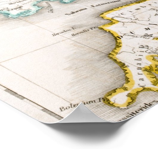 Map of England | Britannia Antiqua Poster (Hoek)