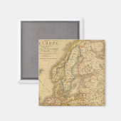 Map of Europe 2 Magneet (Voorkant / Achterkant)