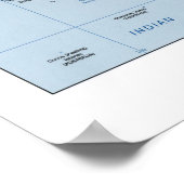 Map of Indonesia Poster (Hoek)