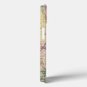 Map of Juneau and Adams counties Case-Mate iPhone Case (Achterkant / Rechts)