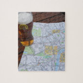 Map of London City Center Legpuzzel (Verticaal)