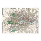Map of London England Poster (Voorkant)