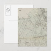 Map of Long Branch, NJ Briefkaart (Voorkant / Achterkant)