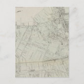 Map of Long Branch, NJ Briefkaart (Voorkant)