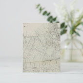 Map of Long Branch, NJ Briefkaart (Staand voorkant)