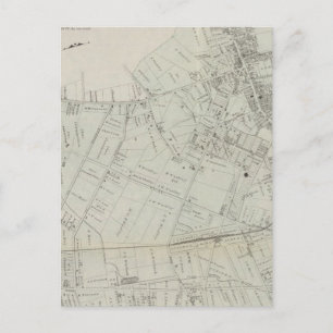Map of Long Branch, NJ Briefkaart