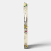 Map Of Mexico, Central America Case-Mate iPhone Case (Achterkant / Links)