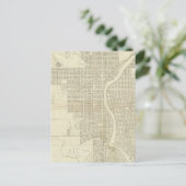Map of Milwaukee Briefkaart (Staand voorkant)