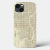 Map of Milwaukee Case-Mate iPhone Case (Achterkant)