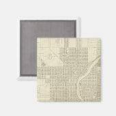 Map of Milwaukee Magneet (Voorkant / Achterkant)