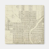 Map of Milwaukee Magneet (Voorkant)