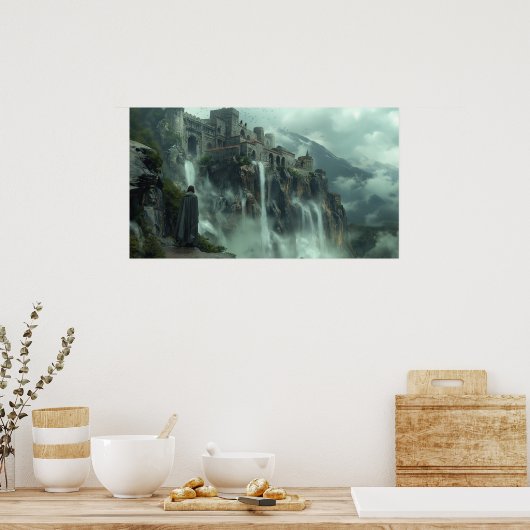 Map of Orth Home & Office Decor Poster (Keuken)