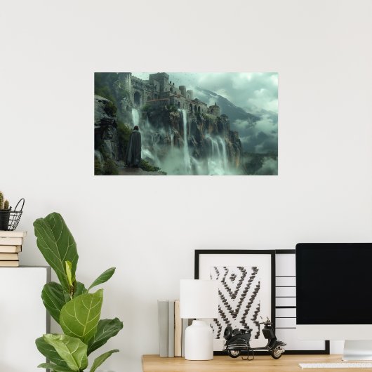 Map of Orth Home & Office Decor Poster (Thuiskantoor)