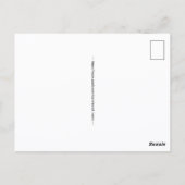 Map of Sonoma County CA Postcard Briefkaart (Achterkant)