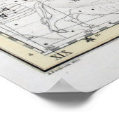 Map of The Constellations Plate VIII Poster (Hoek)