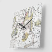 Map of The Constellations Plate VIII Vierkante Klok (Hoek)