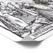 Map of the Island of Utopia, Book frontispiece Poster (Hoek)