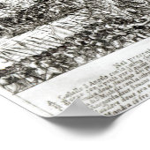 Map of the Siege of Malta in 1565 Poster (Hoek)