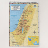 Map of United Israelite Kingdom Legpuzzel (Verticaal)
