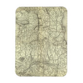 Map Ohio and Mississippi Railway Magneet (Verticaal)