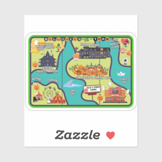 Map Only Sticker (Vel)