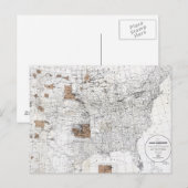 MAP: RESERVATIES, 1888 BRIEFKAART (Voorkant / Achterkant)