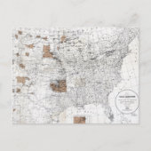 MAP: RESERVATIES, 1888 BRIEFKAART (Voorkant)