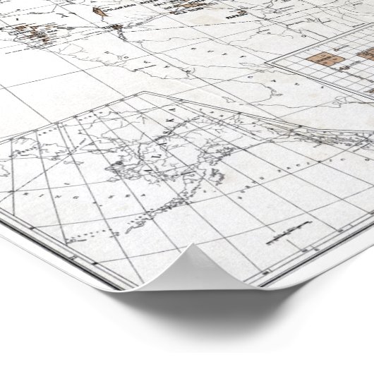 MAP: RESERVATIES, 1888 POSTER (Hoek)