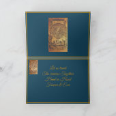 Map & Sphere Blue-Jubileum Kaart (Binnen)