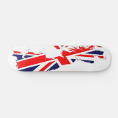 Map UK Flag Schaats Board Persoonlijk Skateboard (Horizontaal)