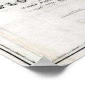 Map van 1837 Florida Poster (Hoek)